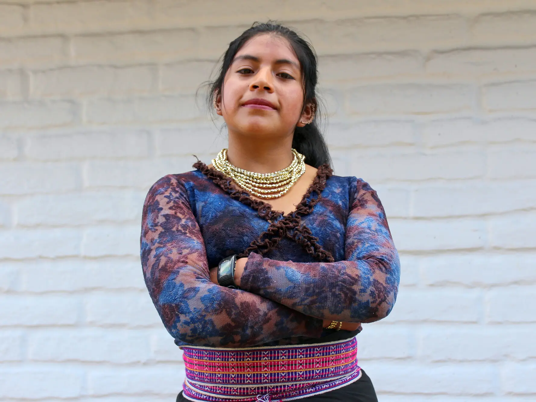 Yadira, 18, is a young activist who is passionate about girls' rights and lives in Ecuador.