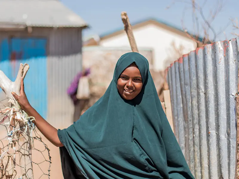 Marwa, 15, was shocked when she had her first period