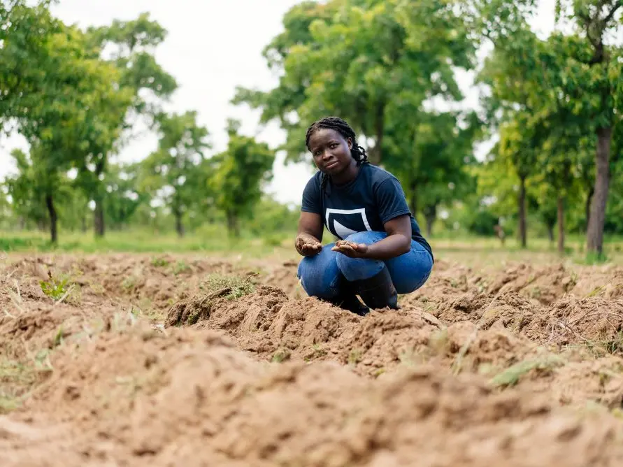 Olivia, 24, is one of the new generation of entrepreneurial female farmers is using green-fingers and green skills to shake up farming.